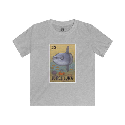 Sunfish Lotería kids soft style t-shirt image 6