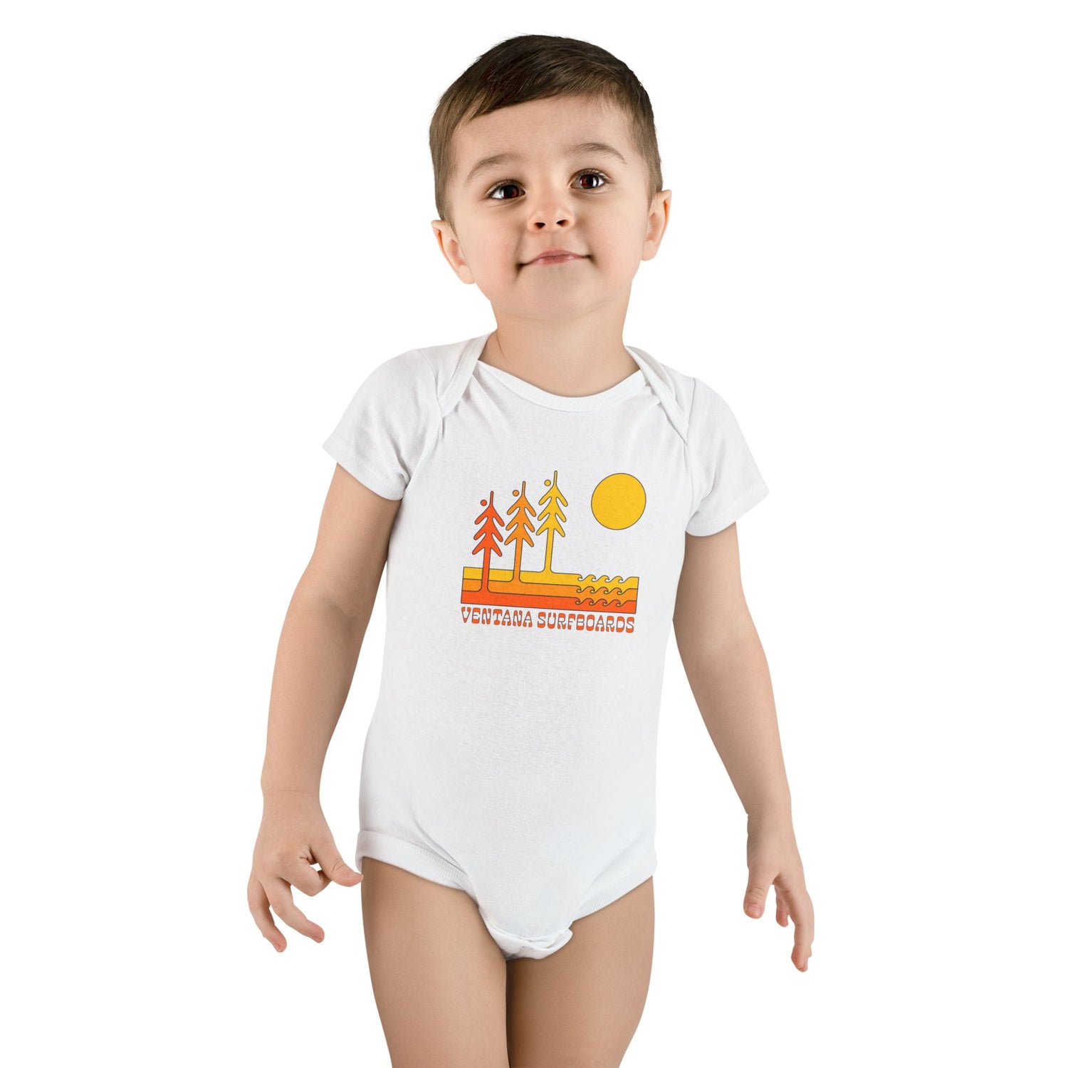 Ventana Circa 78 - Baby Short Sleeve 100% Cotton Onesie