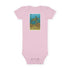 Turtle Lotería baby cotton onesie image 2