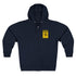 Shark Sighted zip fleece hoodie image 1