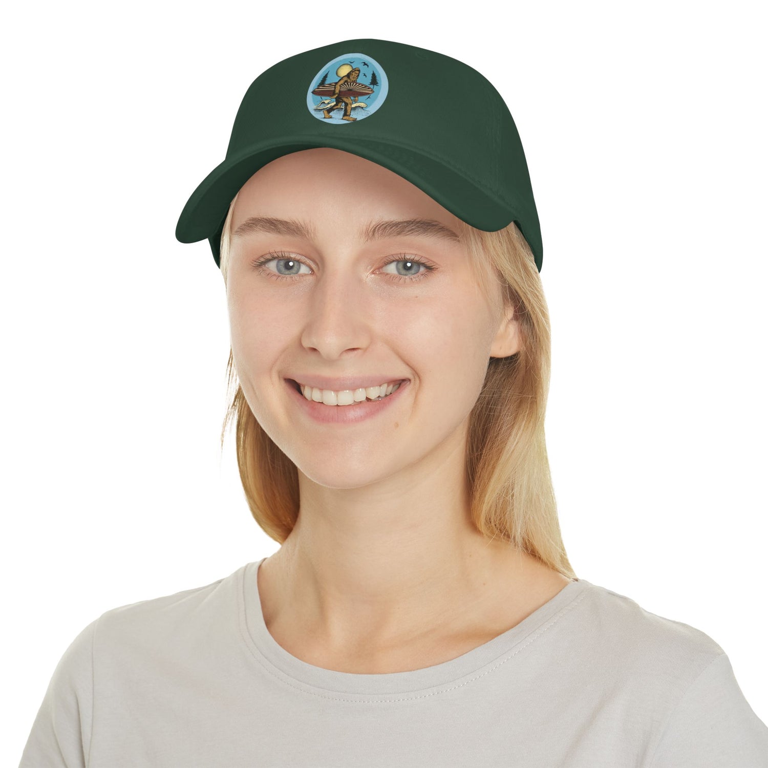 Ventana Surfsquatch by Thiago Bianchini Unisex - 100% Cotton Baseball Cap