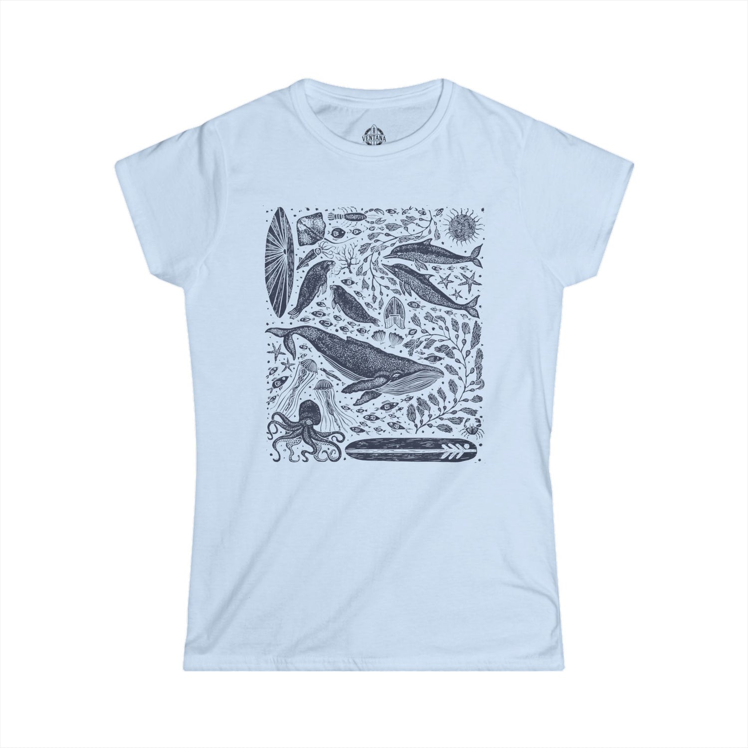 Ventana Marine Life by Lili Arnold women&