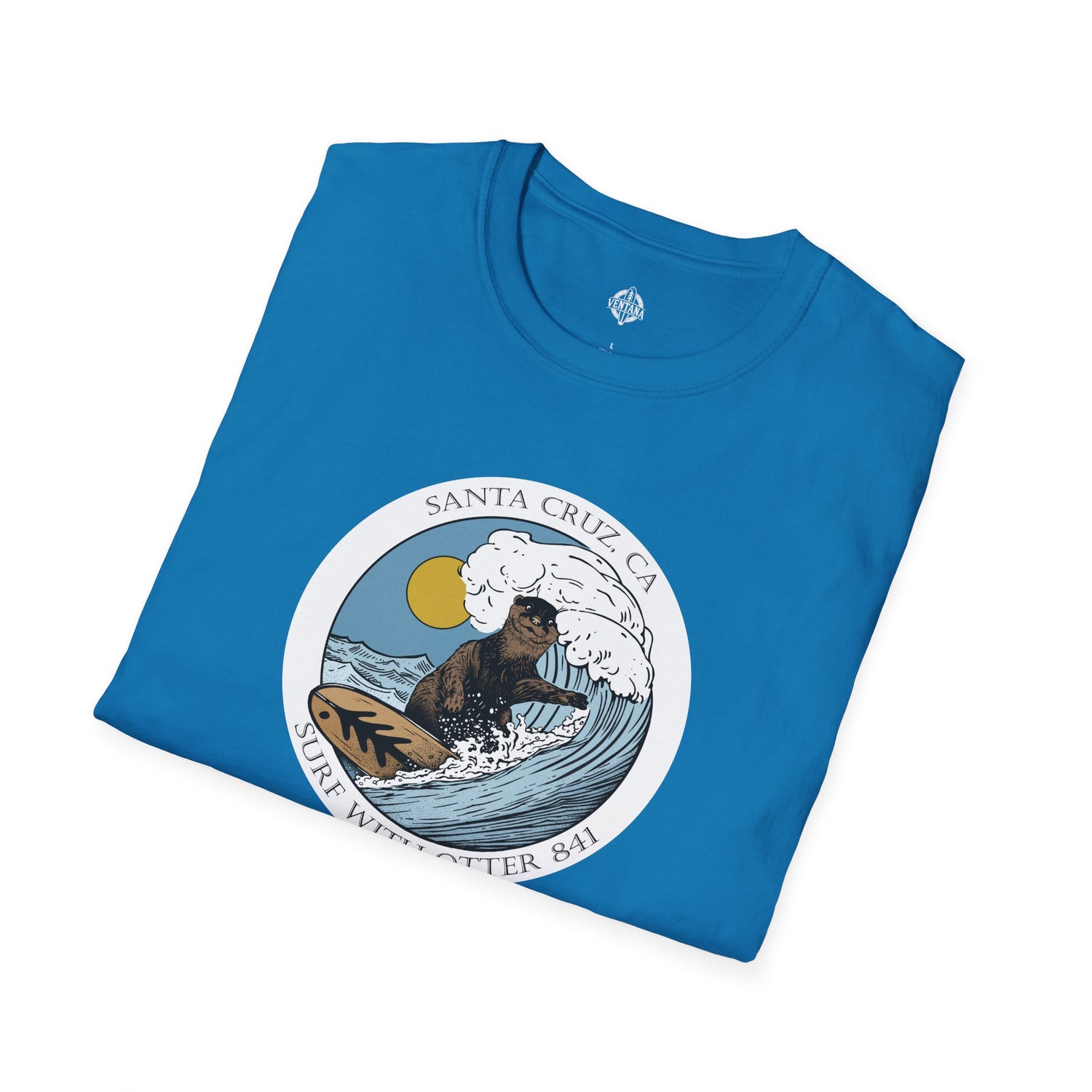 Surf with Otter 841 T-Shirt