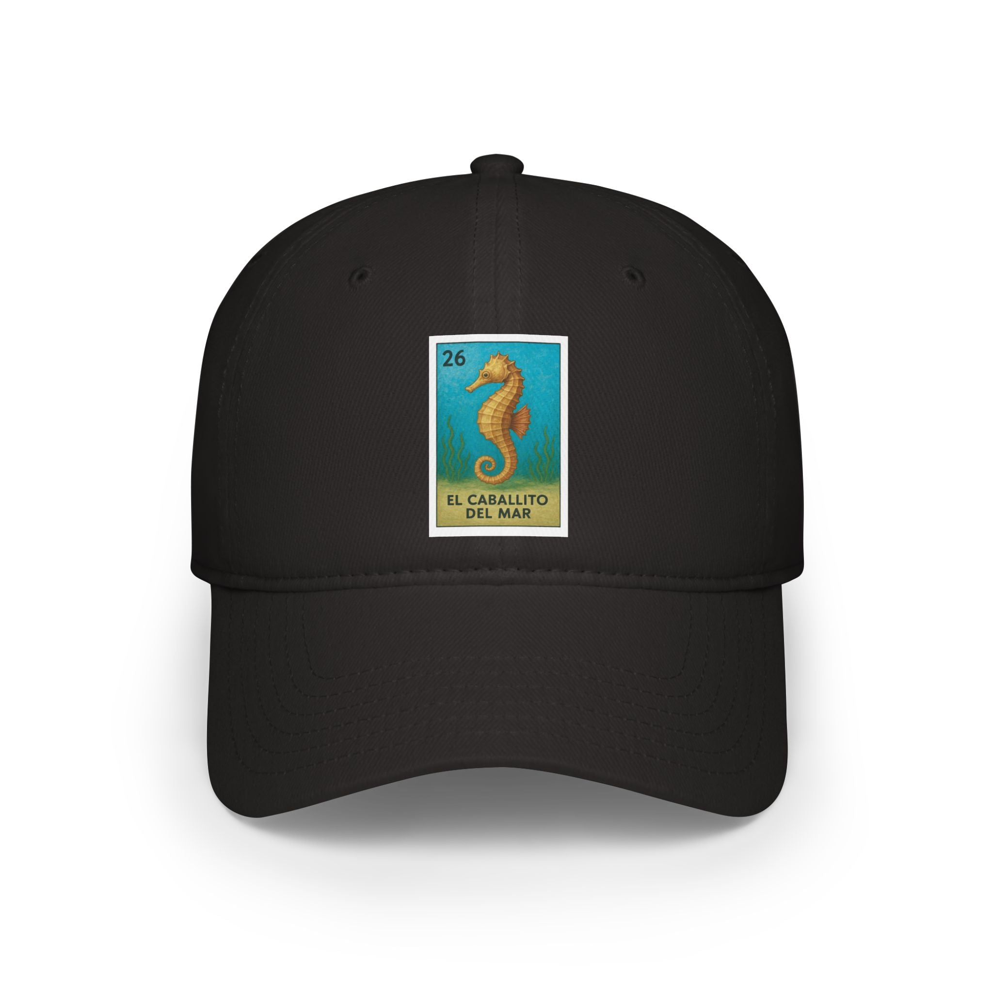 Seahorse Lotería baseball cap image 3