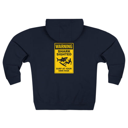 Shark Sighted Zip Hoodie