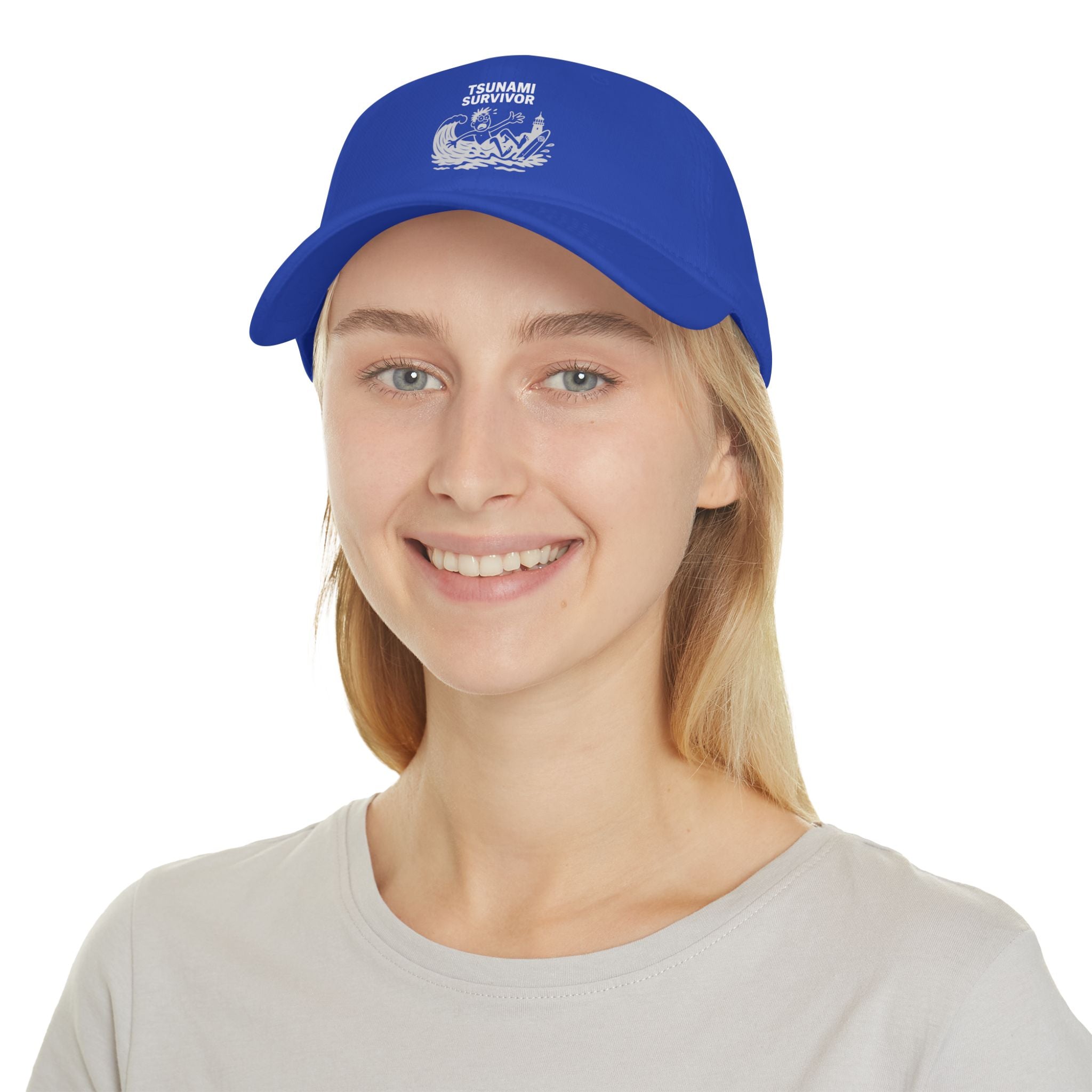 Tsunami Survivor - 100% Cotton Baseball Cap