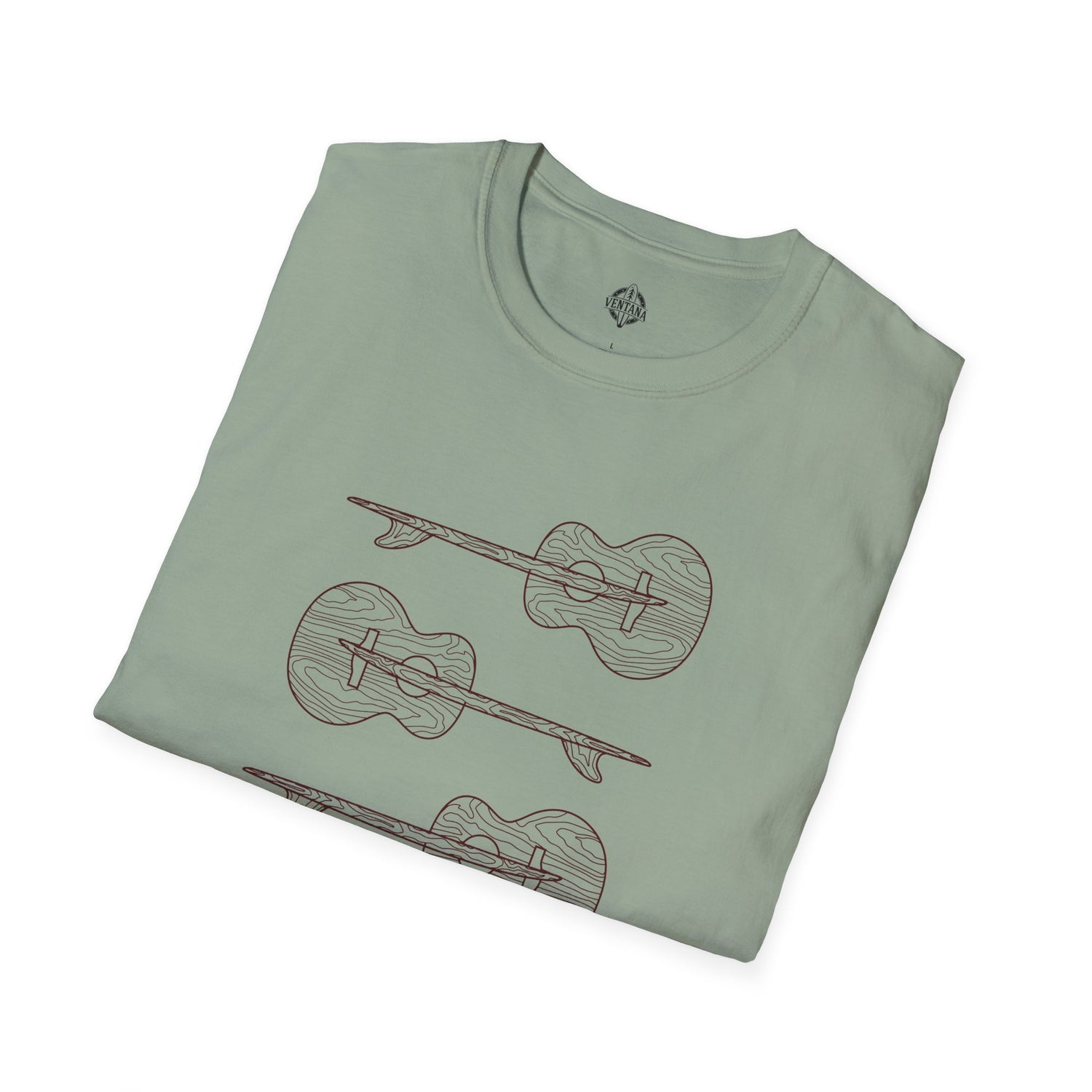 Santa Cruz Guitar Collab Soft Style U.S. Cotton T-Shirt