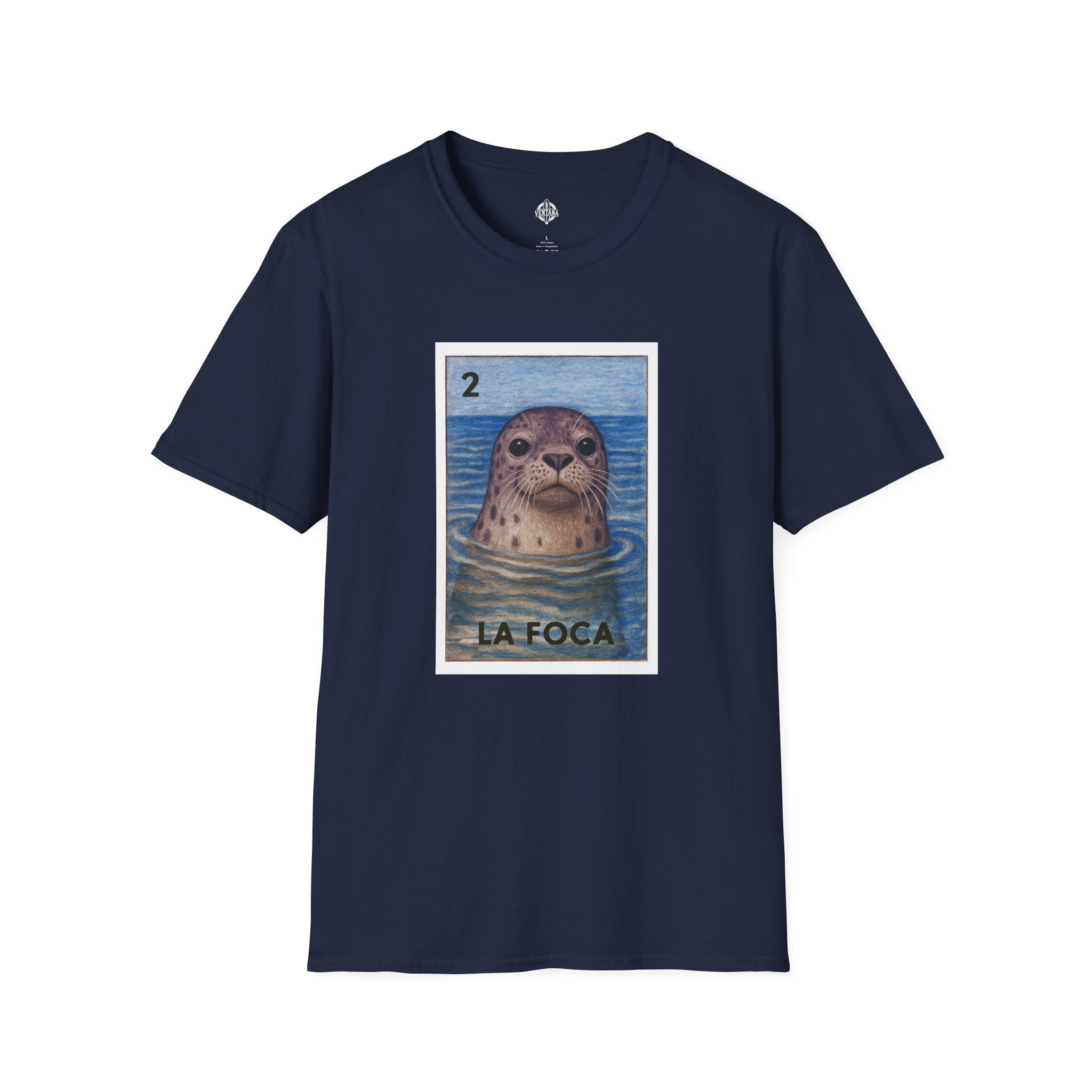 Seal Lotería cotton t-shirt image 1