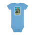 Elephant Seal Lotería baby cotton onesie image 1