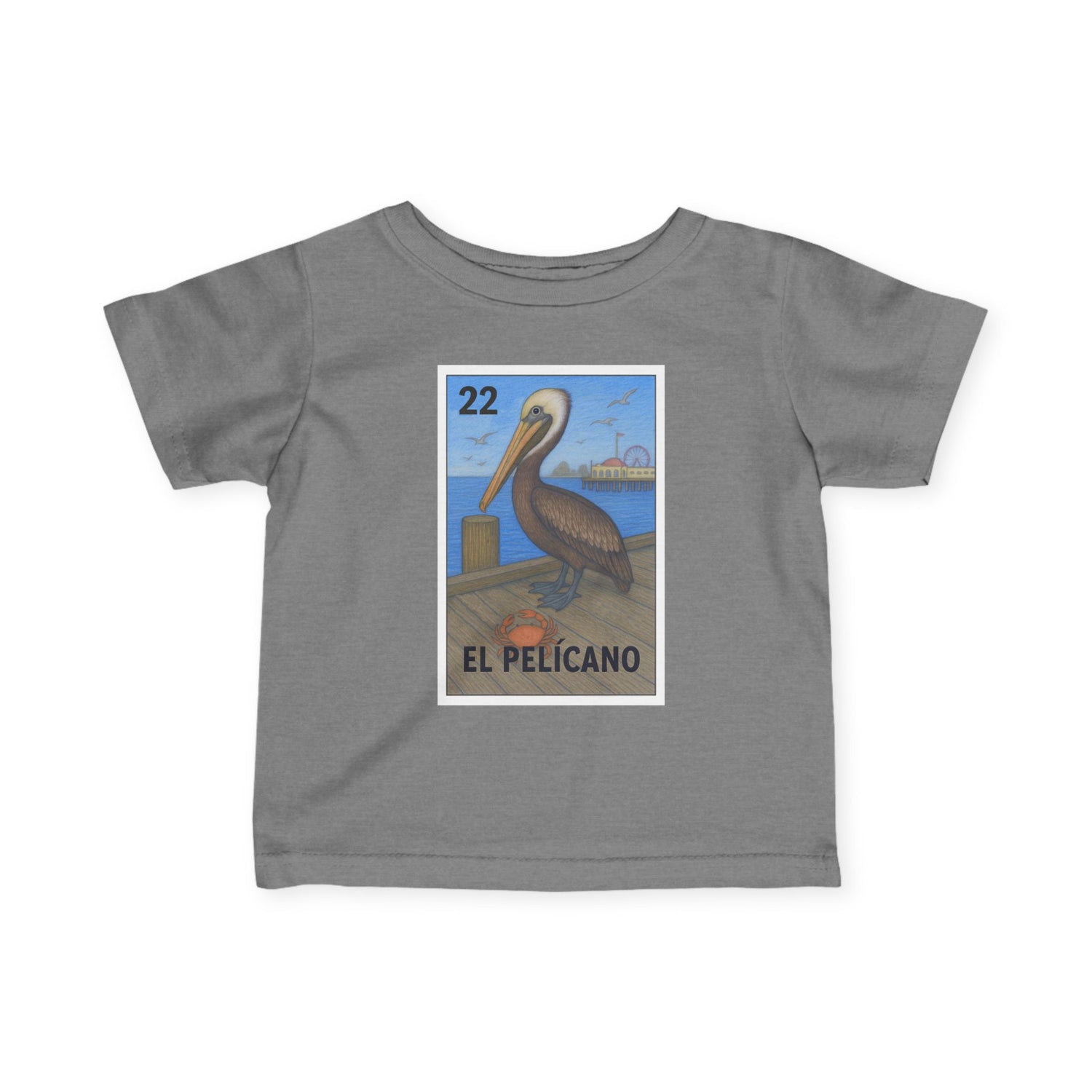 Pelican Loteria infant cotton t-shirt product image 10