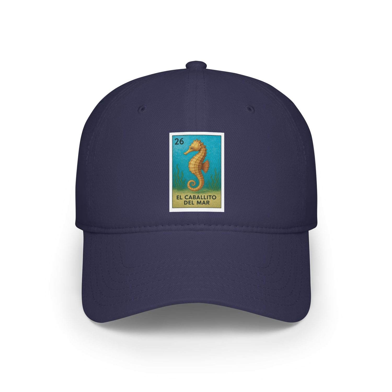 Seahorse Lotería baseball cap image 1