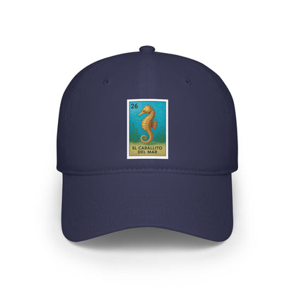 Seahorse Lotería baseball cap image 1