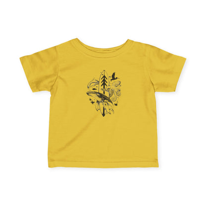 Ventana Monterey Bay by Thiago Bianchini infant cotton t-shirt image 6