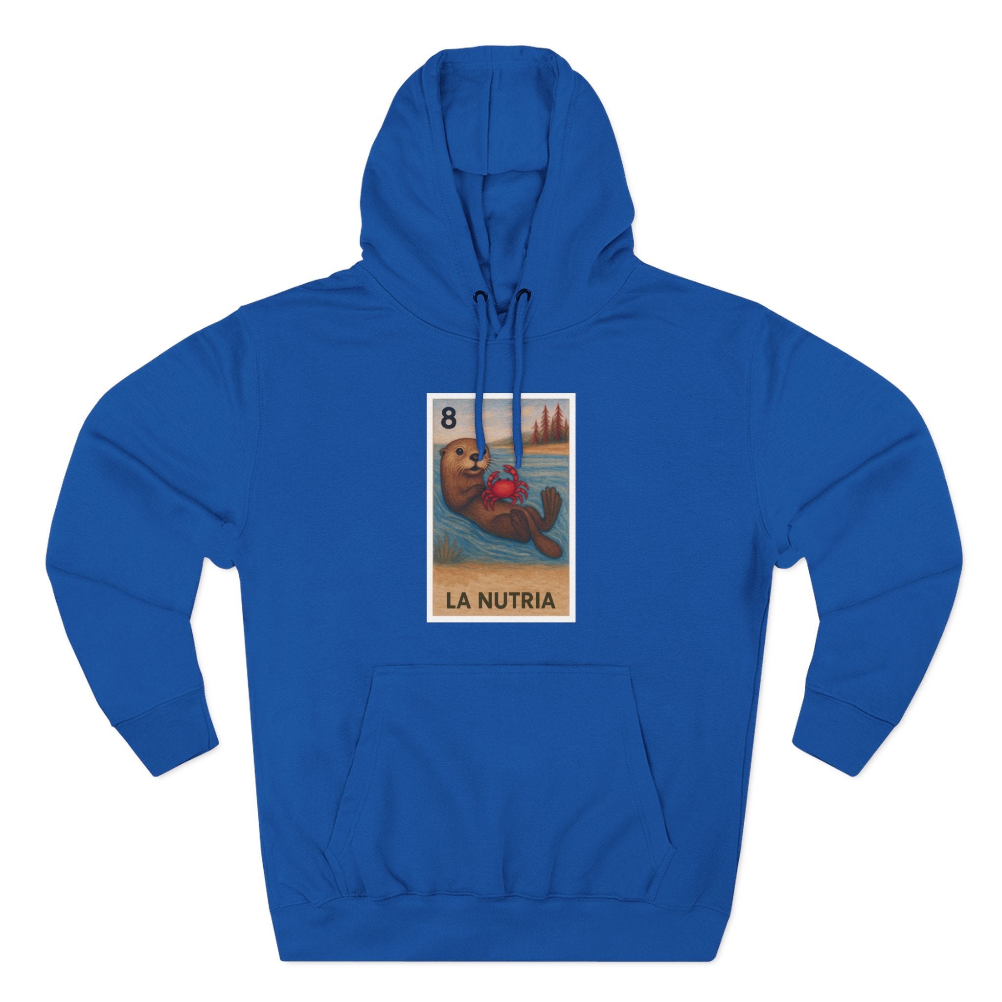 Sea Otter Lotería fleece hoodie image 6