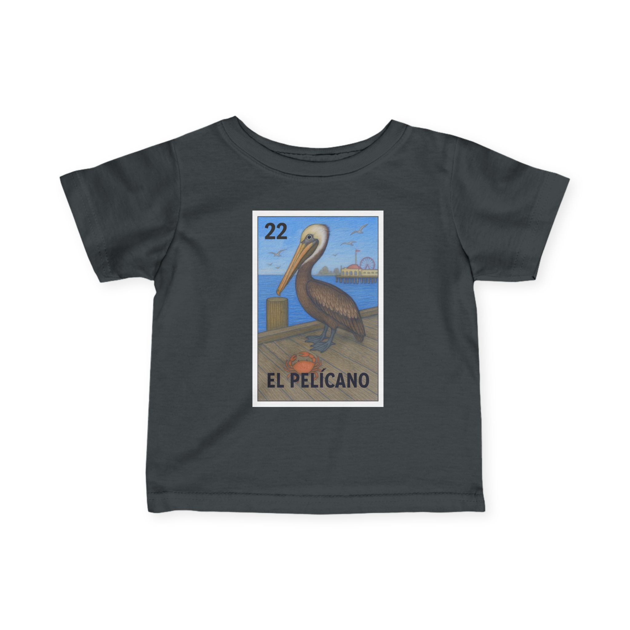 Pelican Loteria infant cotton t-shirt product image 11