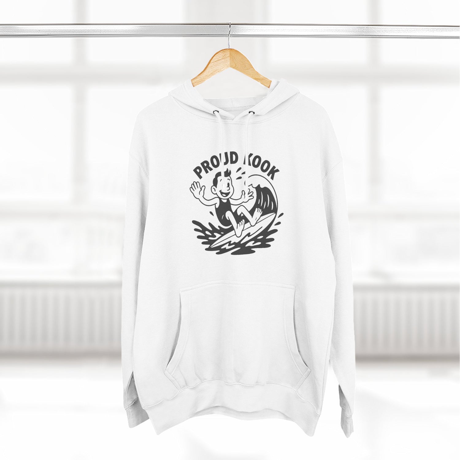 Proud Kook Unisex - Pull-Over Cotton Blend Fleece Hoodie