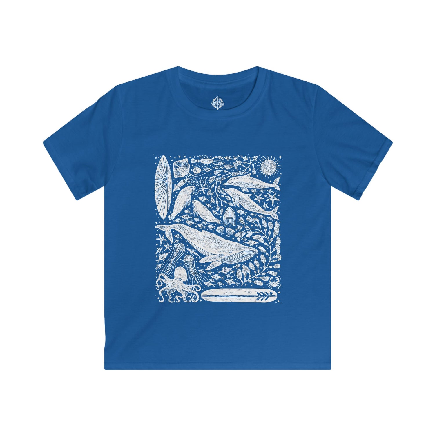 Ventana Marine Life by Lili Arnold cotton t-shirt image 9