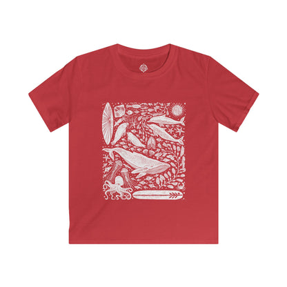 Ventana Marine Life by Lili Arnold cotton t-shirt image 12