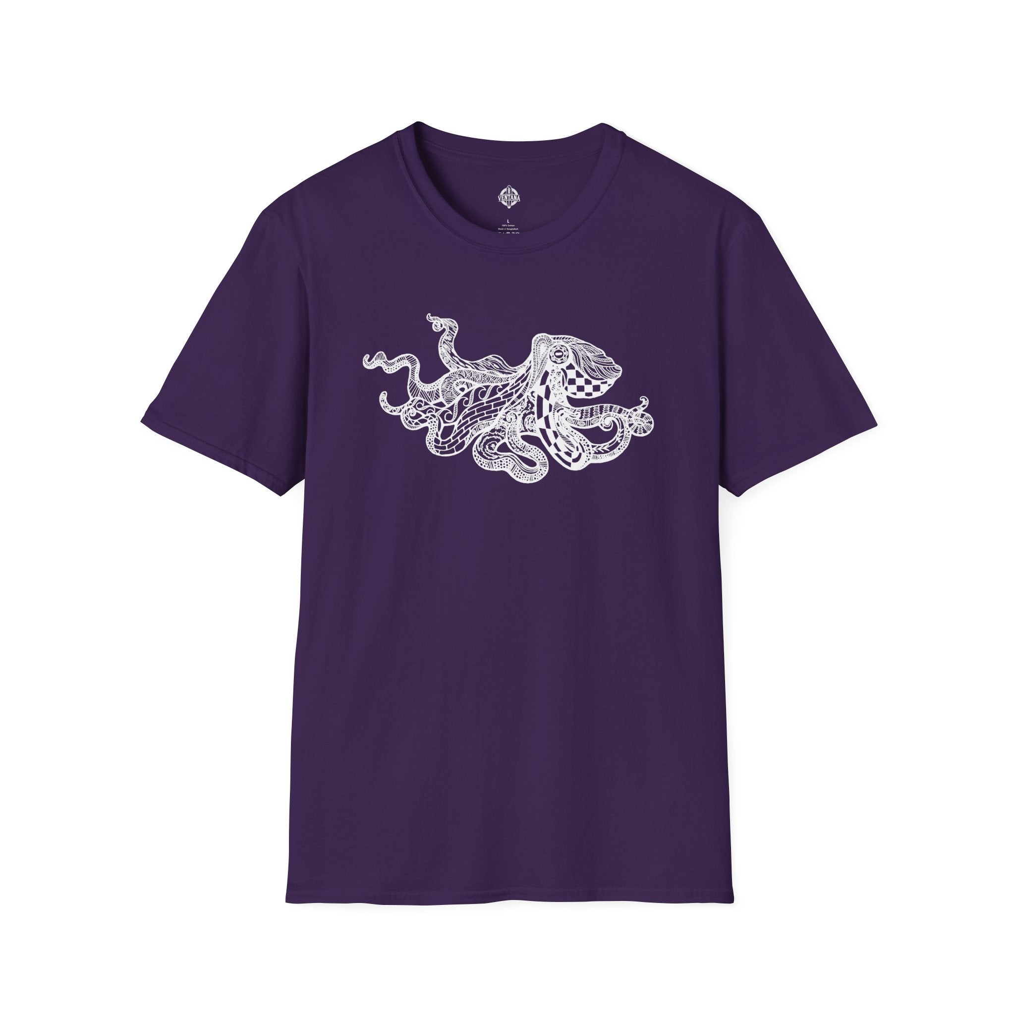Ventangle Octopus cotton t-shirt image 14
