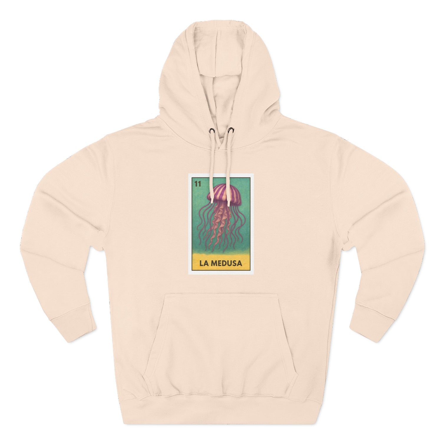 Sea Jelly Lotería fleece hoodie image 7