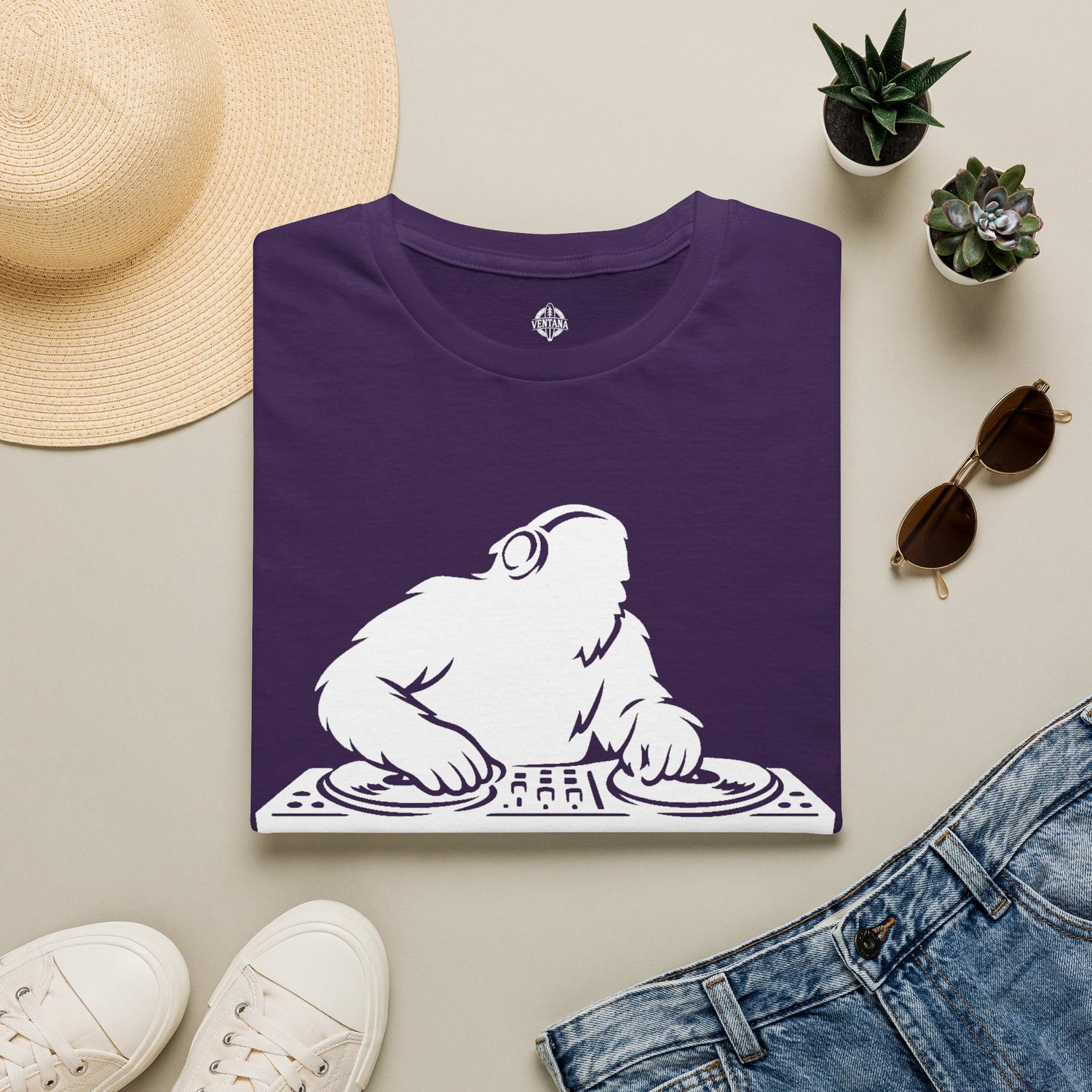 Ventana Beatsquatch Unisex - U.S. Cotton T-Shirt