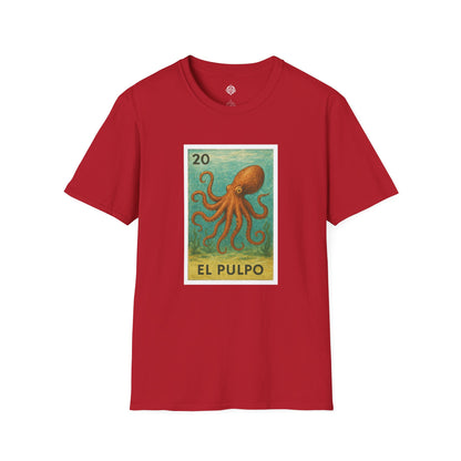 Octopus Lotería cotton t-shirt image 16