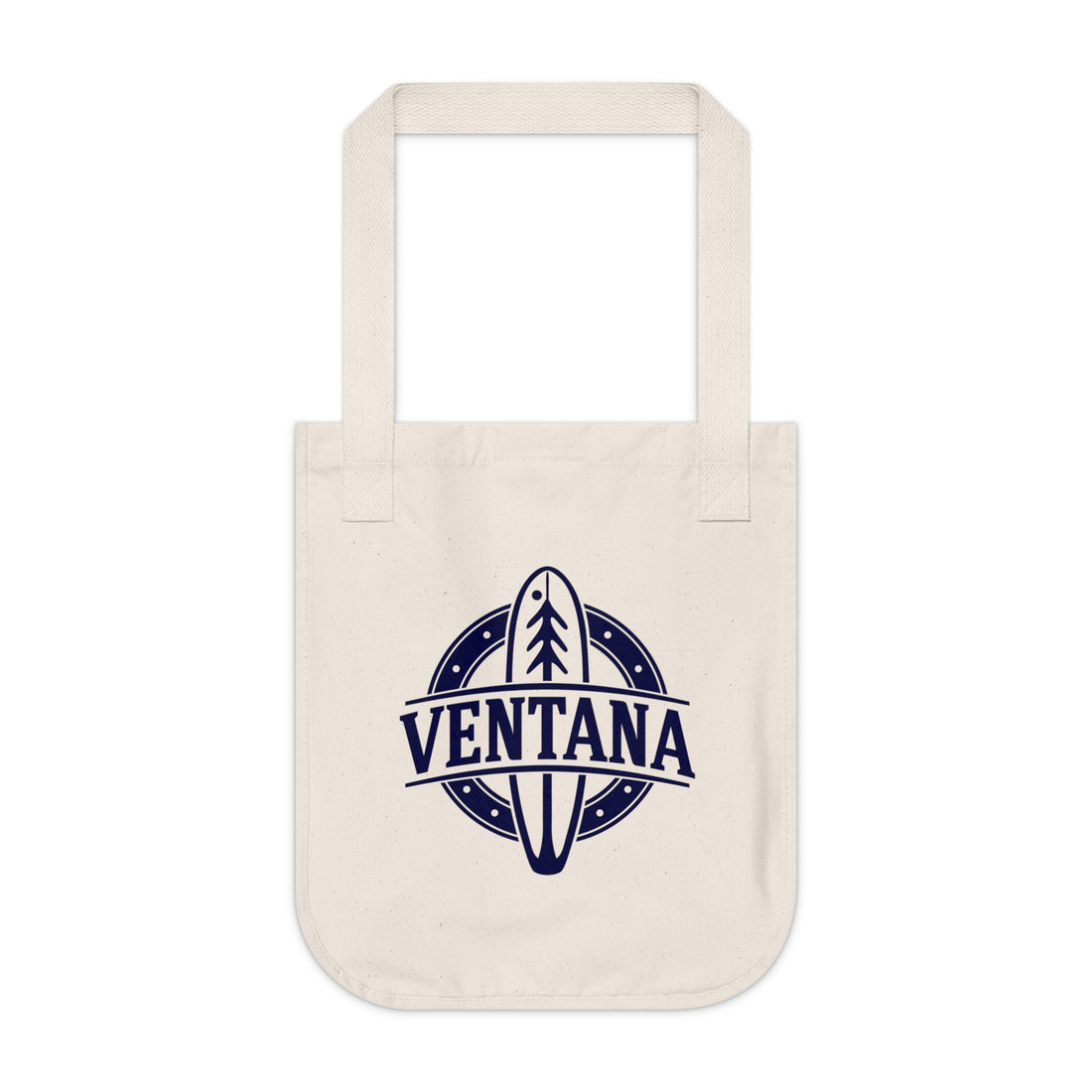 Ventana Treefish Logo Organic Cotton Tote Bag