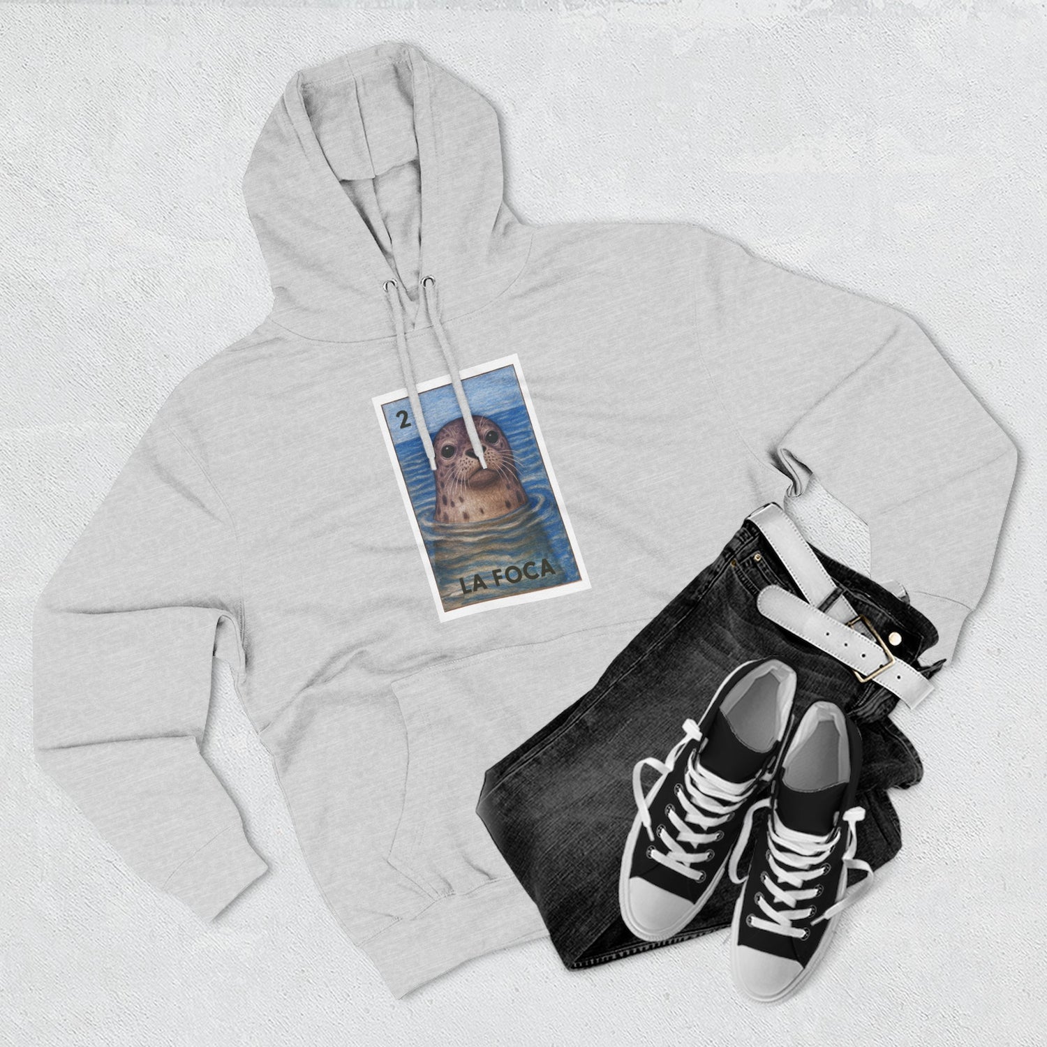 Seal Lotería fleece hoodie image 18