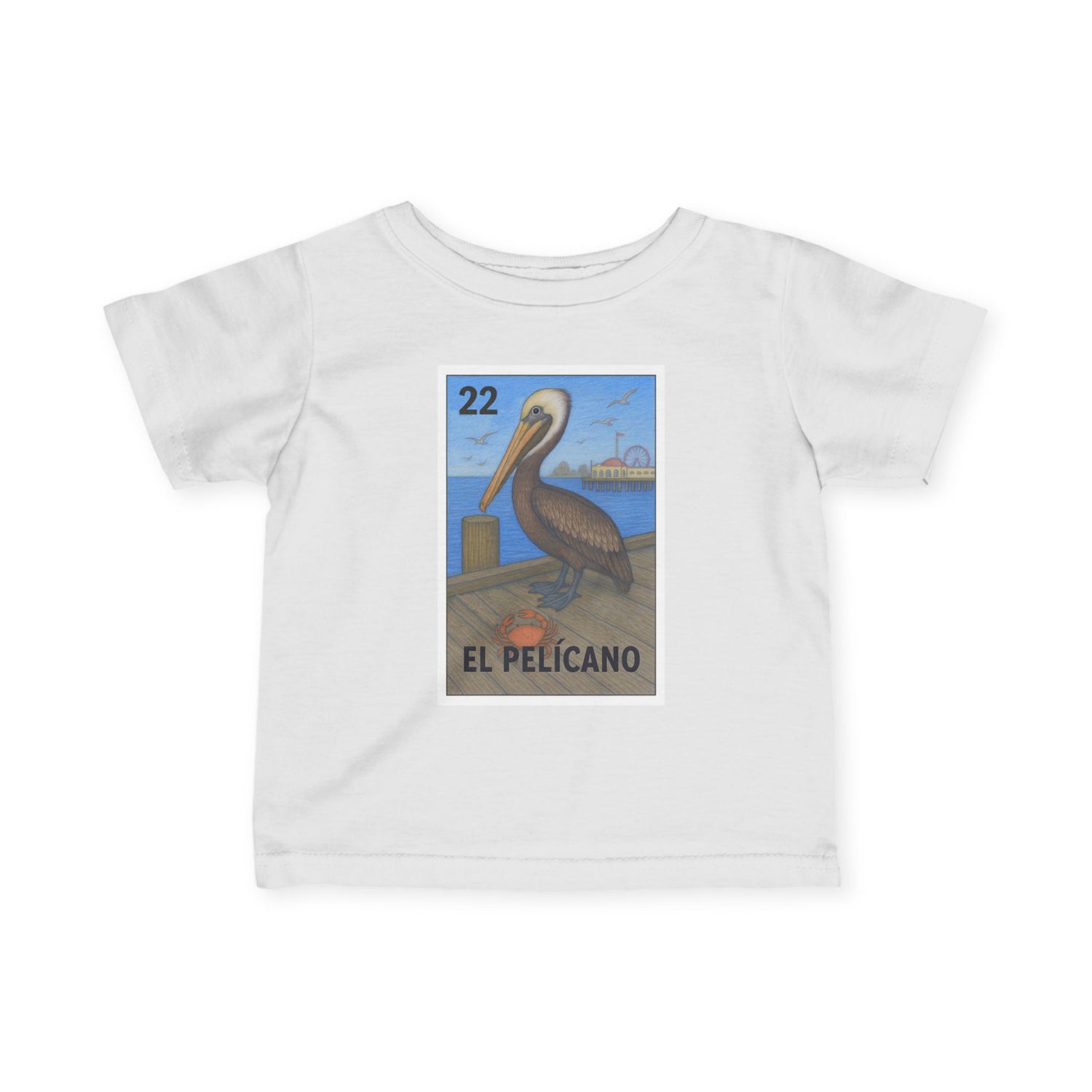 Pelican Loteria infant cotton t-shirt product image 20