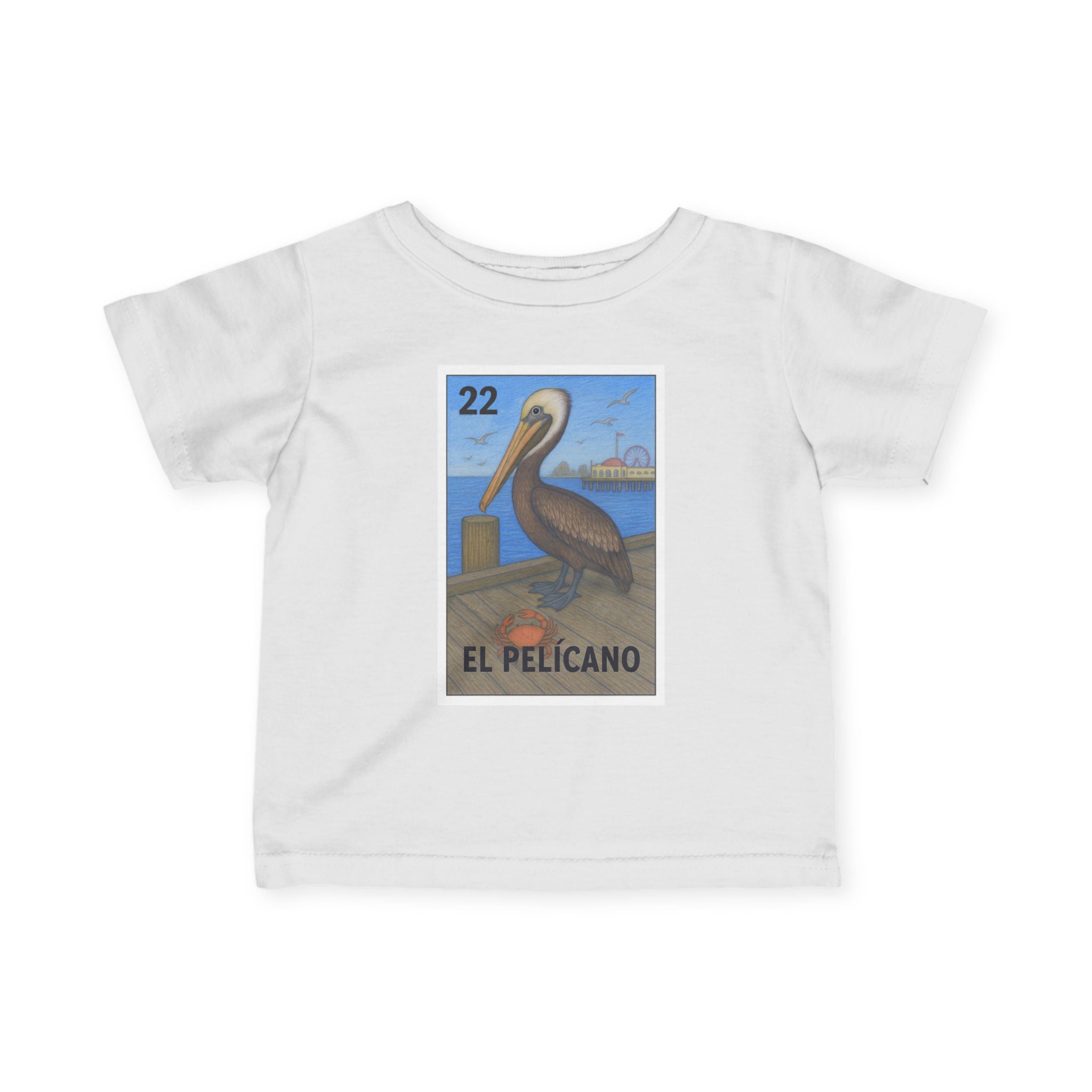 Pelican Loteria infant cotton t-shirt product image 20