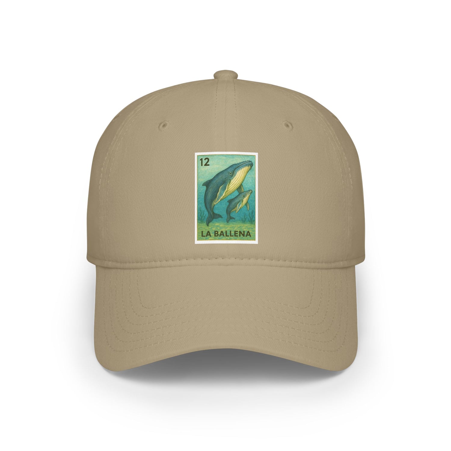Whale Lotería baseball cap image 2