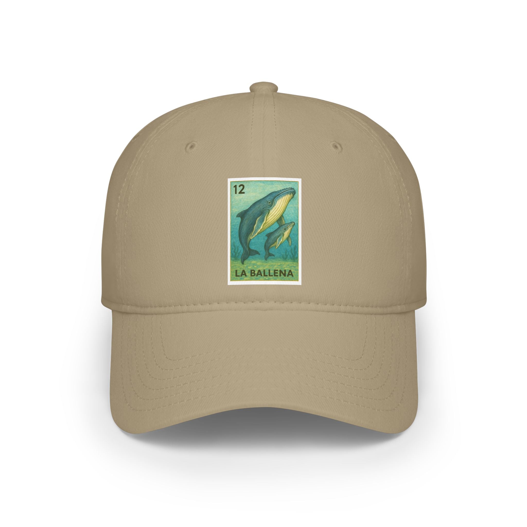 Whale Lotería baseball cap image 2