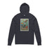 Kelp Forest Lotería cotton hooded long sleeve t-shirt image 1