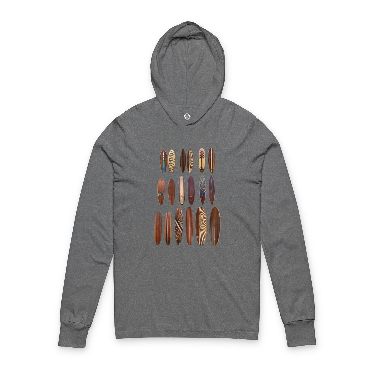 Ventana Wooden Surfboards cotton hooded long sleeve t-shirt image 2