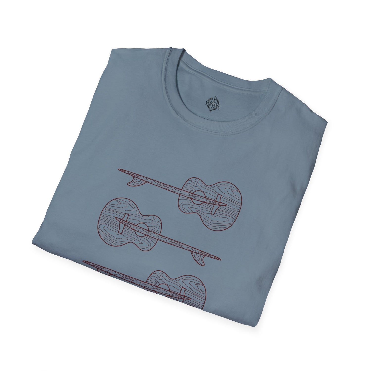Santa Cruz Guitar Collab Soft Style U.S. Cotton T-Shirt