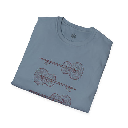 Santa Cruz Guitar Collab Soft Style U.S. Cotton T-Shirt