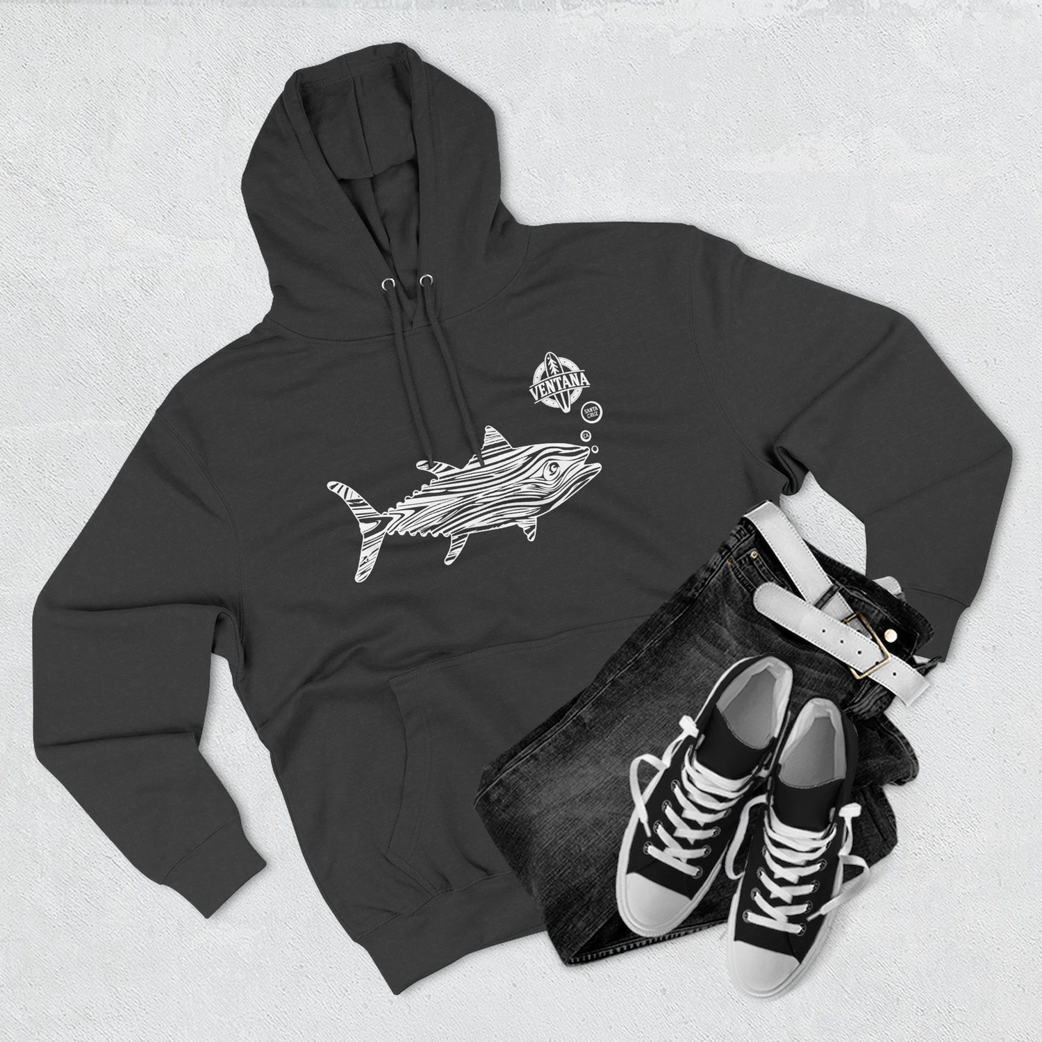 Ventana Wooden Tuna Fleece Hoodie