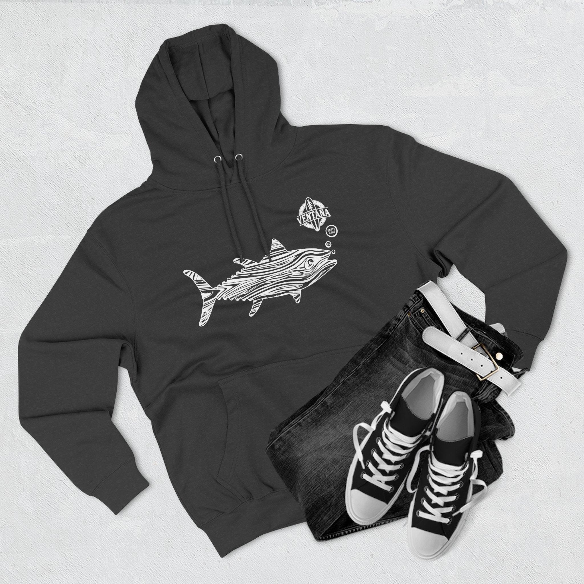 Ventana Wooden Tuna Fleece Hoodie