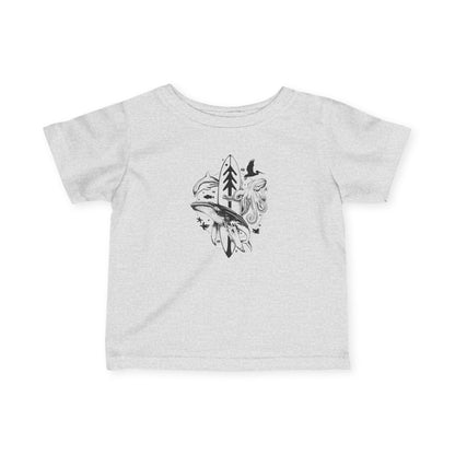 Ventana Monterey Bay by Thiago Bianchini infant cotton t-shirt image 4