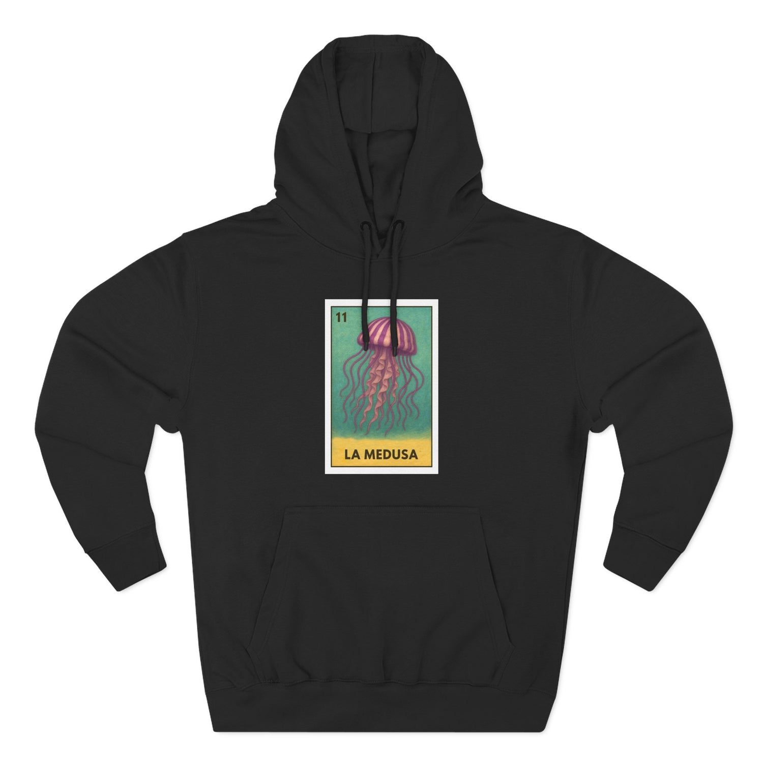 Sea Jelly Lotería fleece hoodie image 6