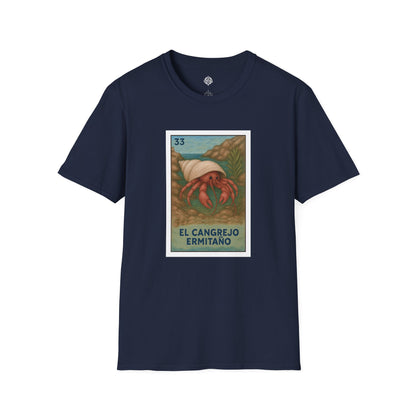 Hermit Crab Lotería cotton t-shirt image 1