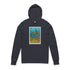 Turtle Lotería cotton hooded long sleeve t-shirt image 1