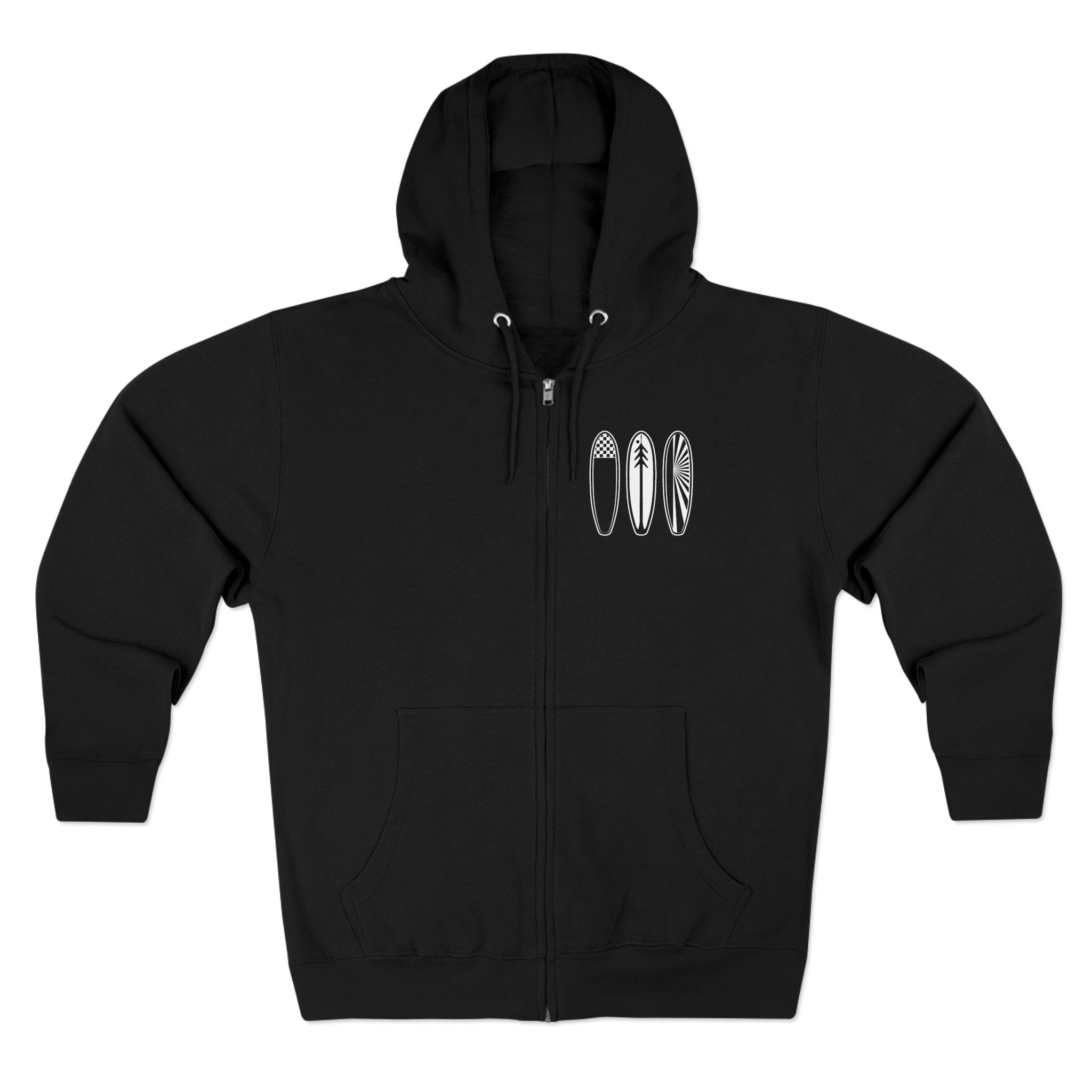 Ventana Three Board zip fleece hoodie image 5