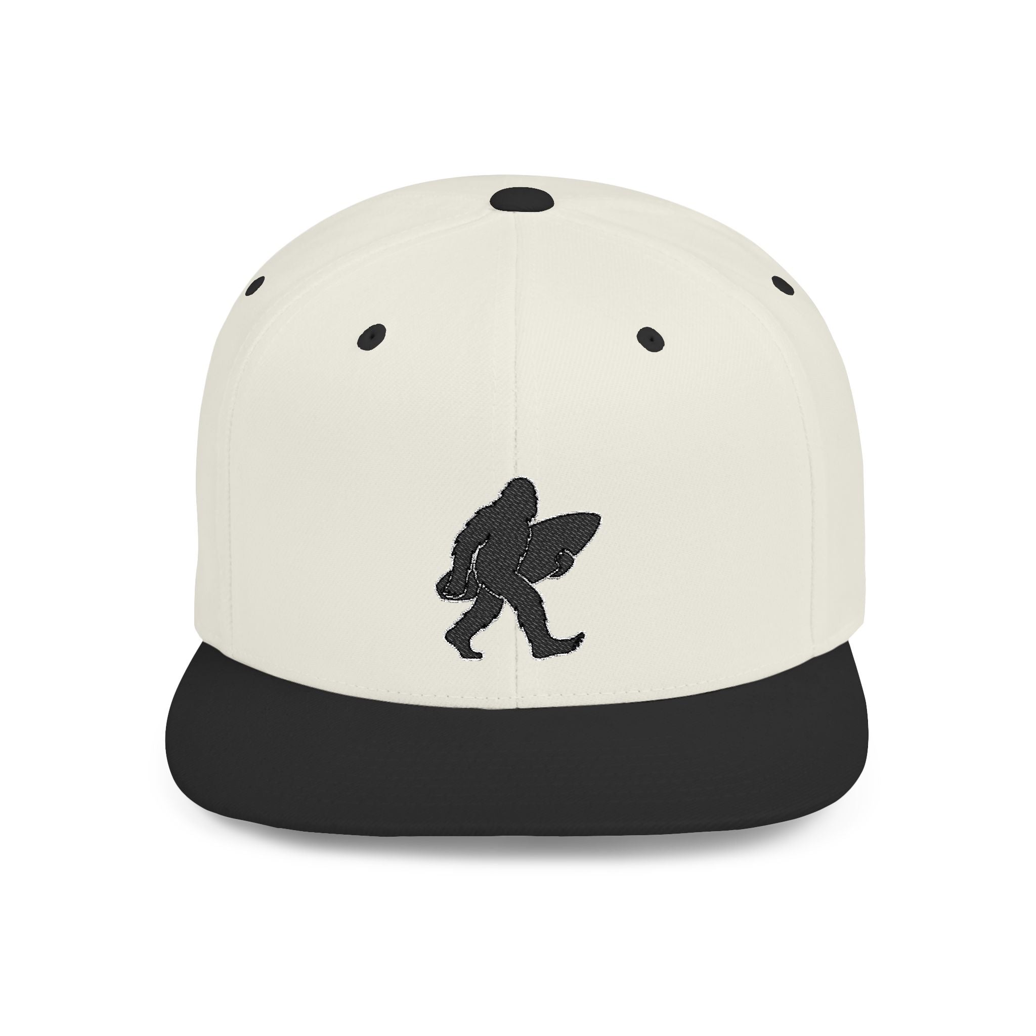 Ventana Surfsquatch Embroidered Flat Bill Snapback Hat