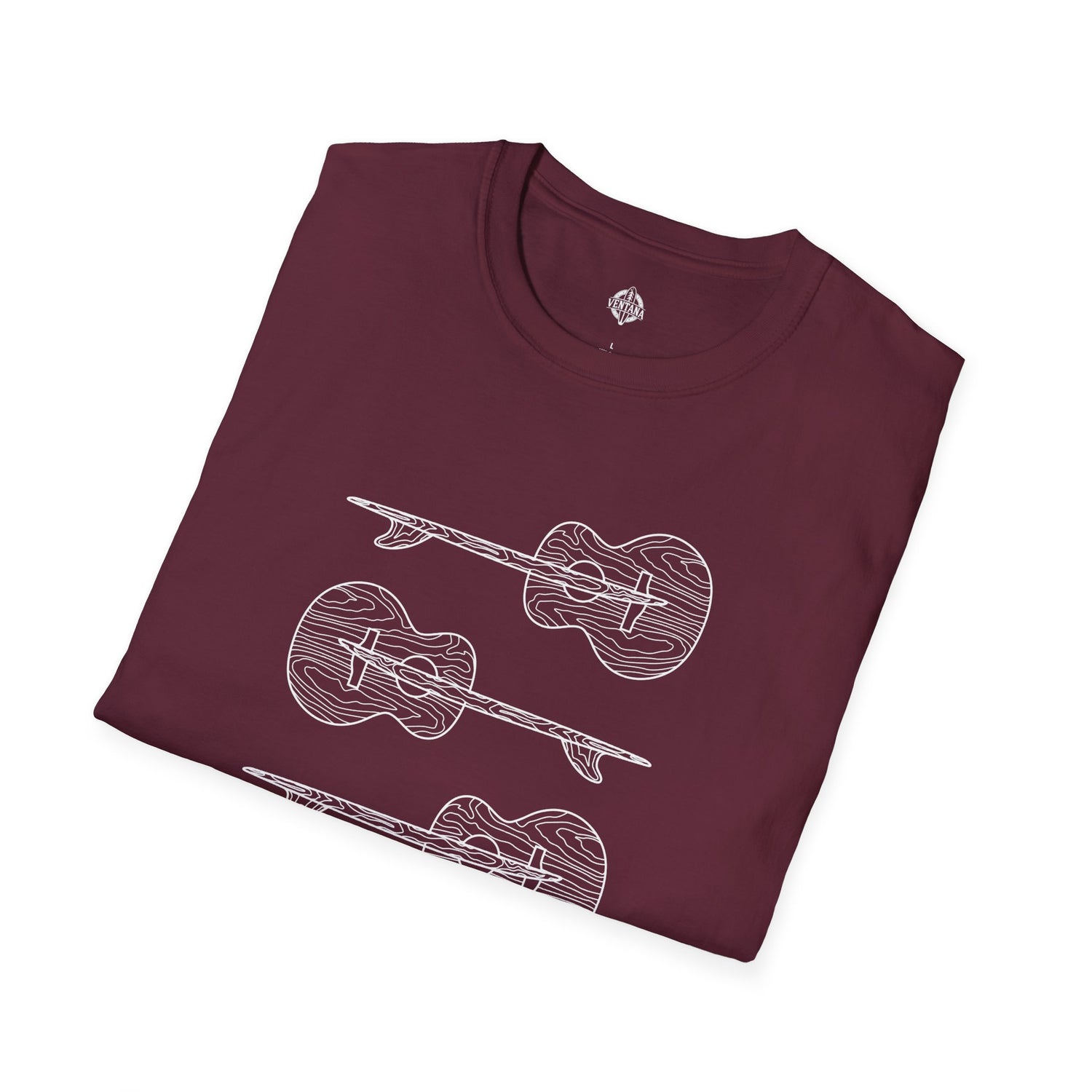 Santa Cruz Guitar Collab Soft Style U.S. Cotton T-Shirt