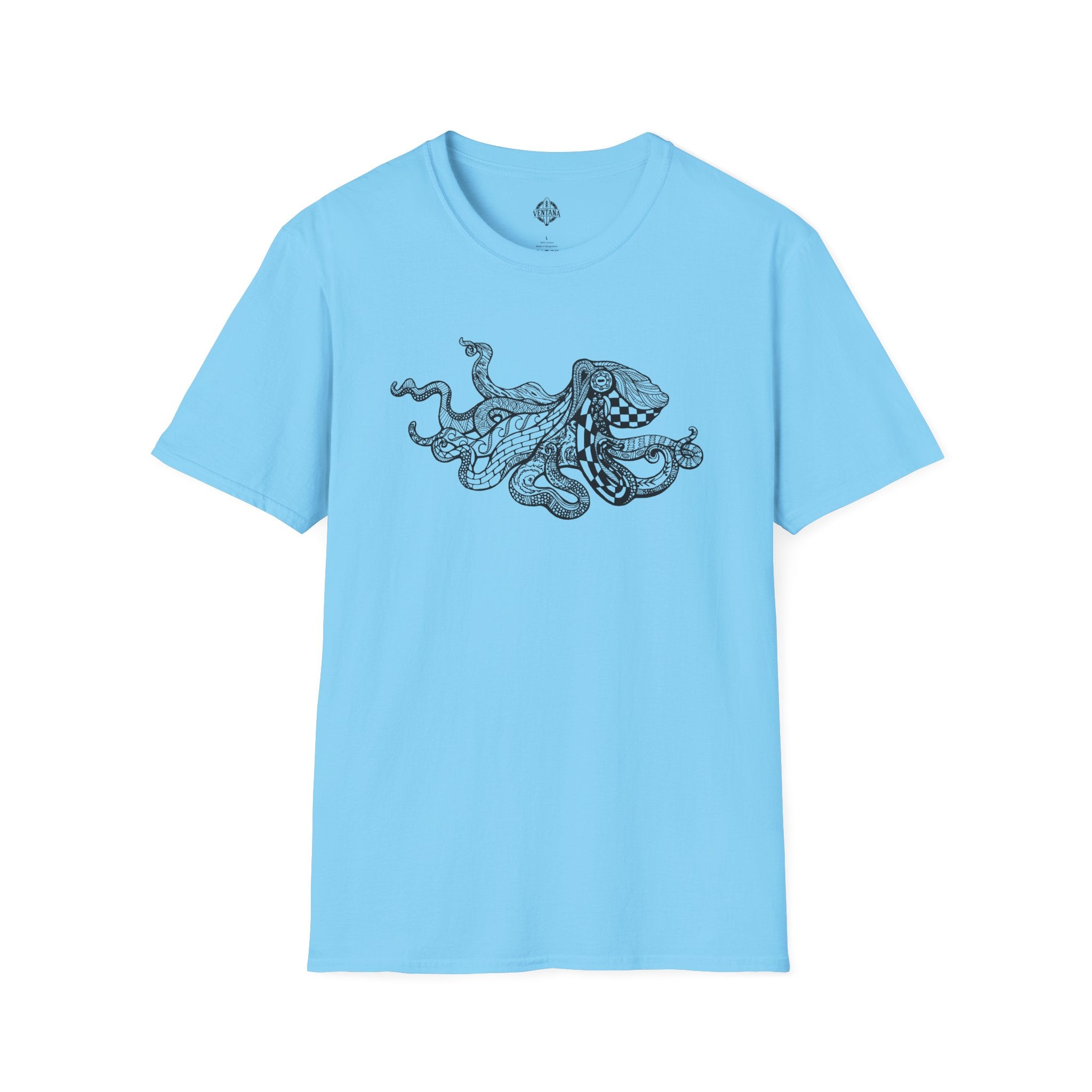 Ventangle Octopus cotton t-shirt image 9