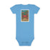 Crab Lotería baby cotton onesie image 1