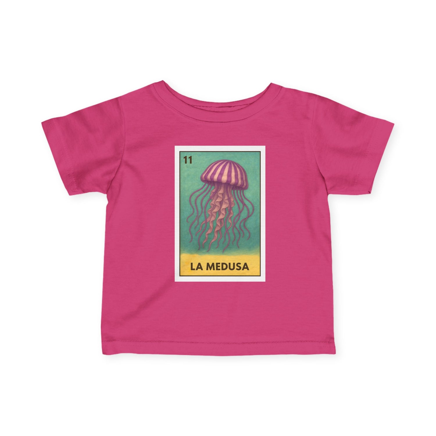 Sea Jelly Lotería infant cotton t-shirt image 16