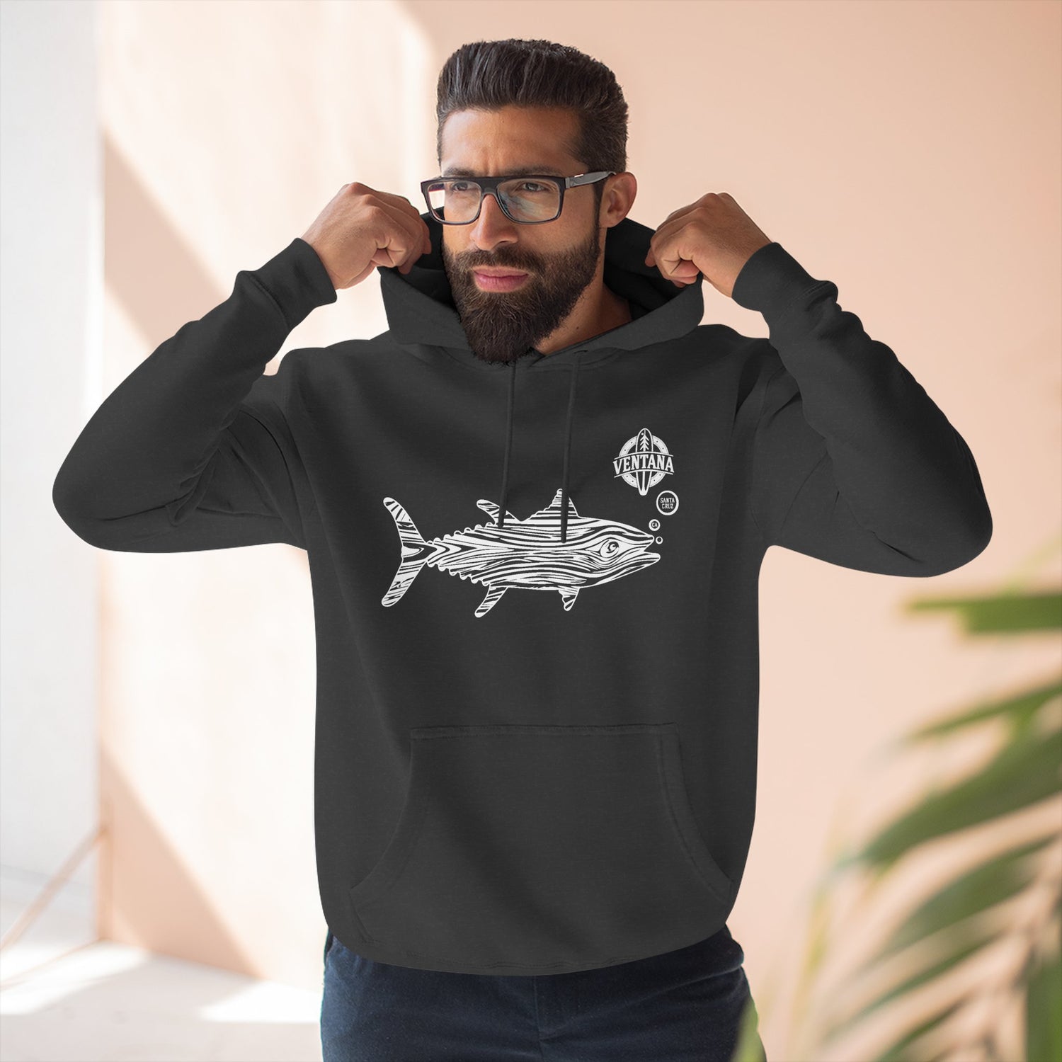 Ventana Wooden Tuna Fleece Hoodie