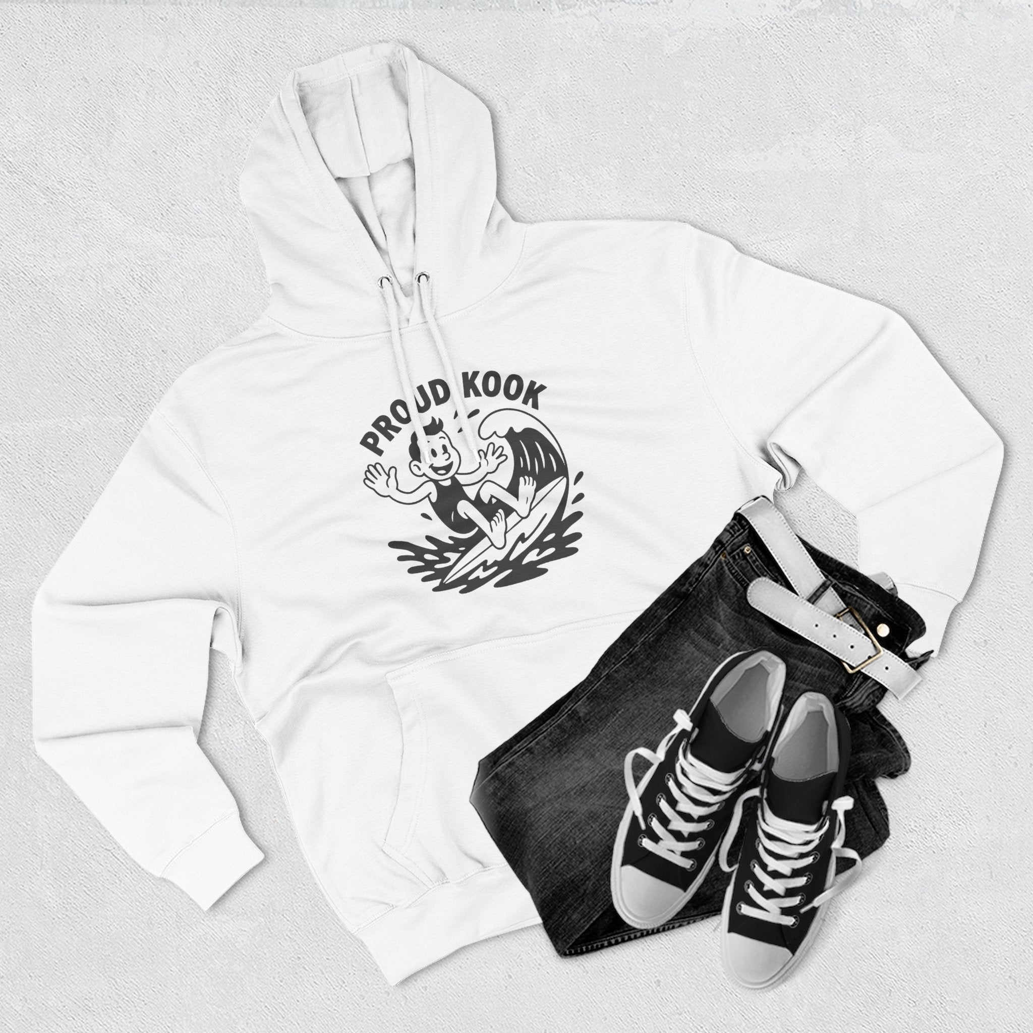 Proud Kook Unisex - Pull-Over Cotton Blend Fleece Hoodie